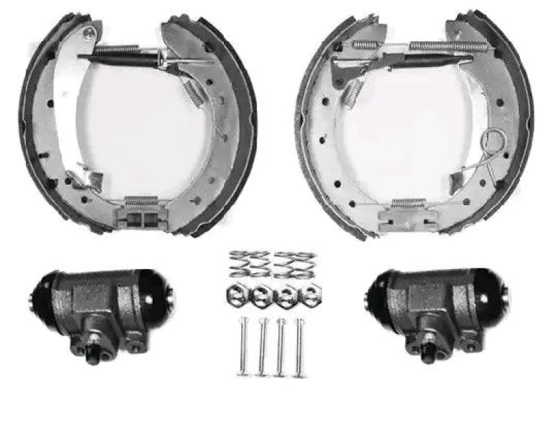 Image of JURID 381345J Brake Set, drum brakes with wheel brake cylinder Brake Set,drum brakes (3859)