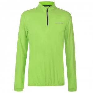 image of Muddyfox Cycling Long Sleeve Jersey Mens - Green/Black