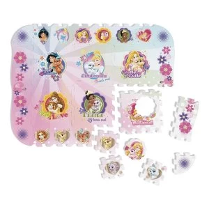 Image of Disney - Princess Team Floor Mat Puzzle with 12 Pieces