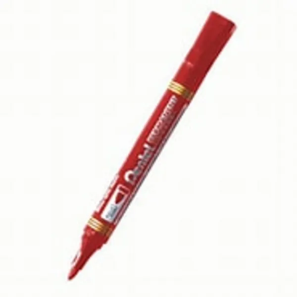 Image of Pentel N850 Permanent Marker Pen, Red