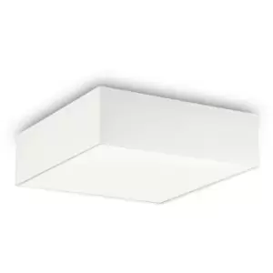 Image of Ideal Lux Ritz - 4 Light Medium Flush Ceiling Light White