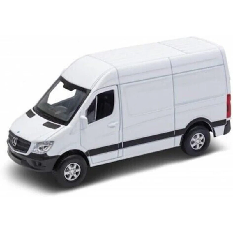 Image of Kinsmart 5" Mercedes Benz White Sprinter Van Multi unisex