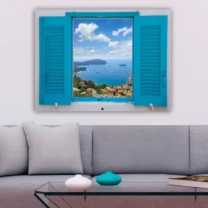 Image of 316281473_70100 Multicolor Decorative Canvas Painting