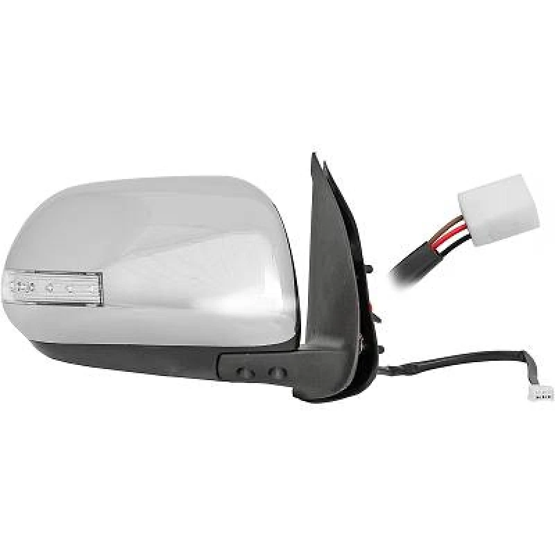 Image of DIEDERICHS 6684424 Wing mirror Right, chrome, Convex Outside Mirror (50)