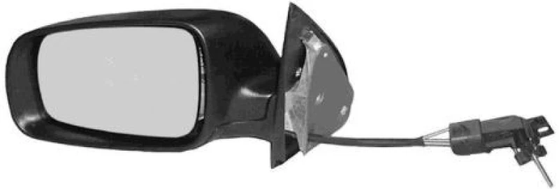 Image of VAN WEZEL 7625813 Wing mirror * HAGUS * Left, Control: cable pull, primed Outside Mirror (50)