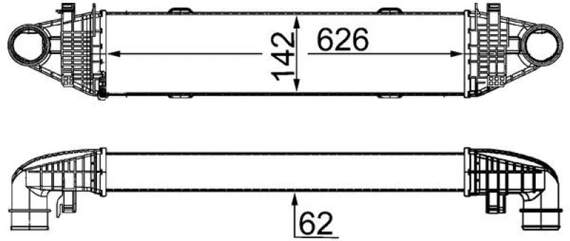 Image of Intercooler MAHLE CI 358 000S