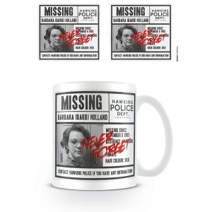 Image of Stranger Things - Missing Barb Mug