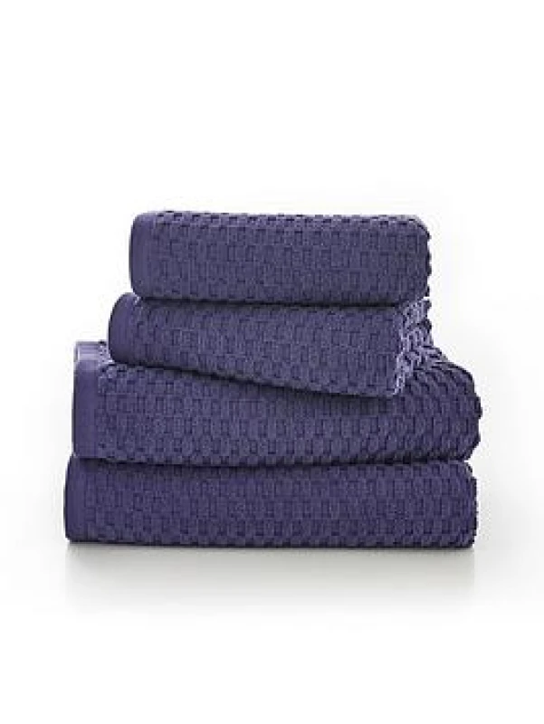 Image of Deyongs Brooklyn Waffle Bath Sheet 500Gsm Forest WG1UB Unisex Bath Sheet