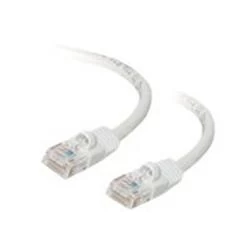 image of C2G .5m Cat5E 350 MHz Snagless Patch Cable - White