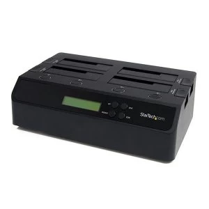 Image of Startech 4 Bay USB 3.0 Hard Drive Duplicator Dock