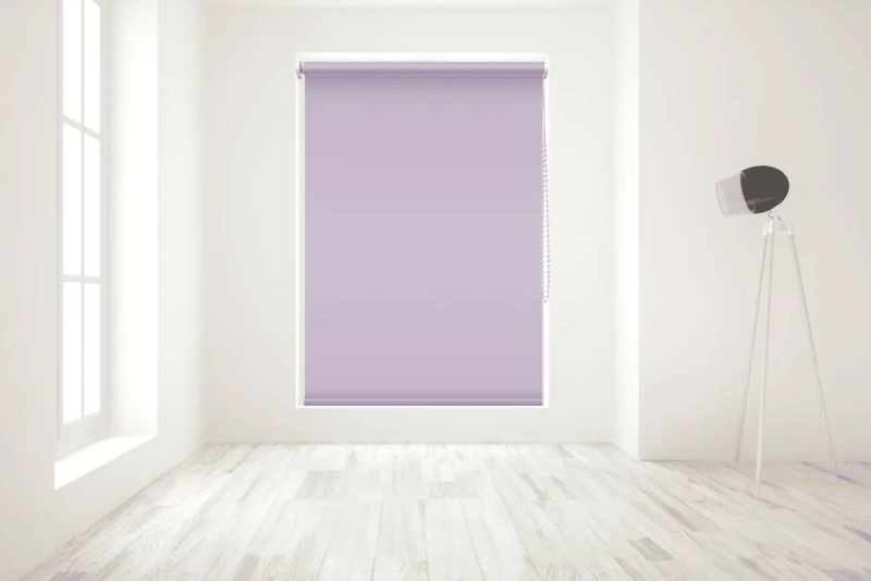 Image of Blinds Outlet Blackout Roller Blind in Lavender Size: 210cm width x 160cm drop Lavender Unisex 210cm width x 160cm drop