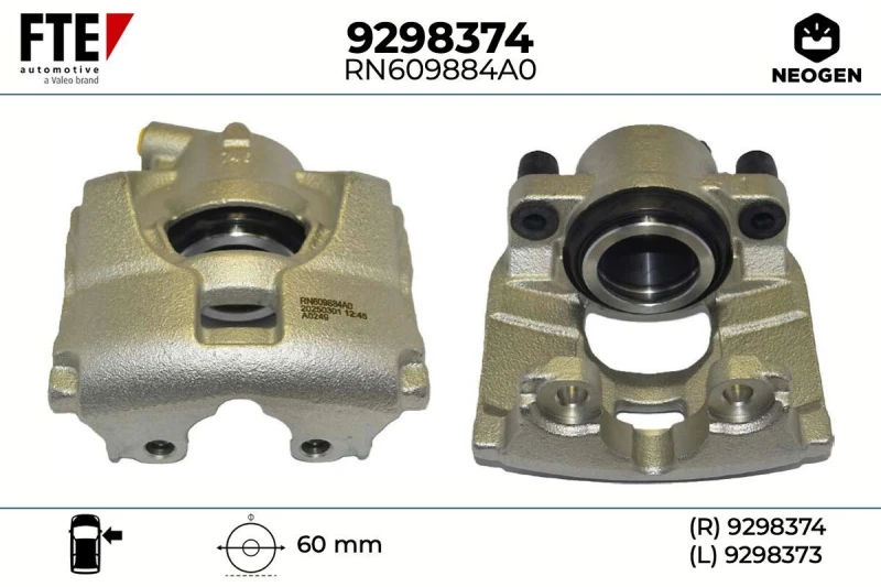 Image of Brake caliper FTE 9298374