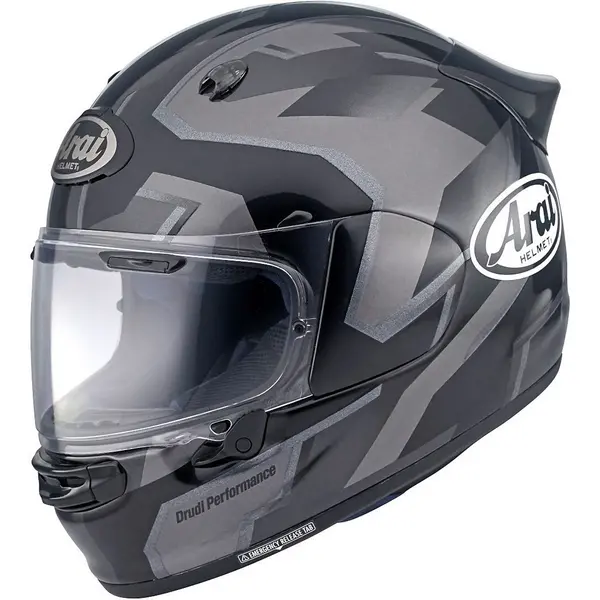 Image of Arai Quantic Robotik Black Full Face Helmet Size M