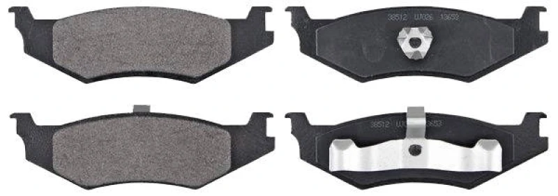 Image of A.B.S. 38512 Brake pad set without integrated wear sensor Brake Pad Set,disc brake (402)