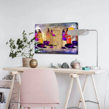 Image of 4570ABSC - 017 Multicolor Decorative Canvas Painting