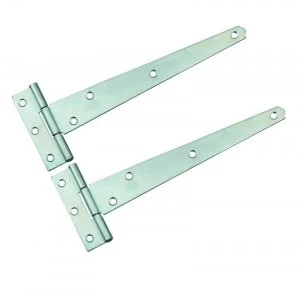 image of Wickes Tee Hinge - Zinc 200mm