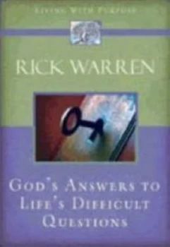 Image of Gods Answers to Lifes Difficult Questions by Rick Warren Paperback