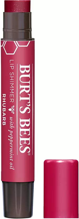 Image of Burt's Bees Lip Shimmer Rhubarb