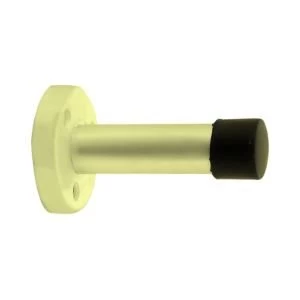 Image of BQ Aluminium Gold Effect Door Stop Pack of 1