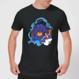 Image of Disney Aladdin Cave Of Wonders Mens T-Shirt - Black