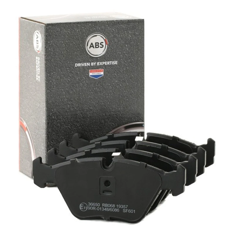 Image of A.B.S. 36650 Brake pad set prepared for wear warning indicator Brake Pad Set,disc brake (402)