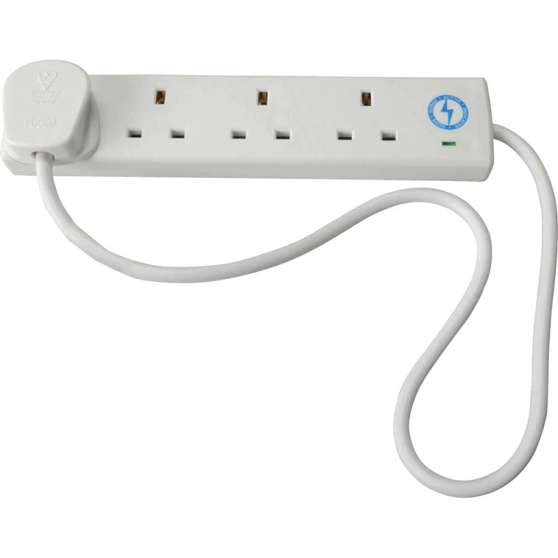Image of Faithfull Power Plus 4 Socket Surge Protected Extension Lead 240v Voltage: 240v
