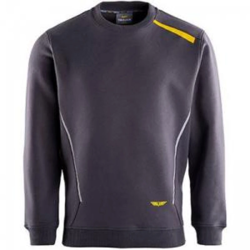 Image of Trojan Trojan Mens Grey Sweatshirt M 18L4804