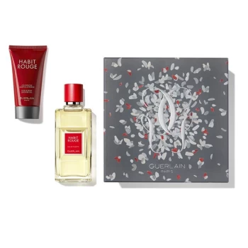 image of Guerlain Habit Rouge Father's Day Set 100ml - Eau de Toilette