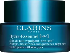 image of Clarins Hydra-Essentiel [HA²] Night Cream - All Skin Types 50ml