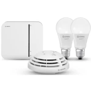 image of Bosch Home Smoke Alarm Starter Kit with LEDVANCE Smart+ Lamps