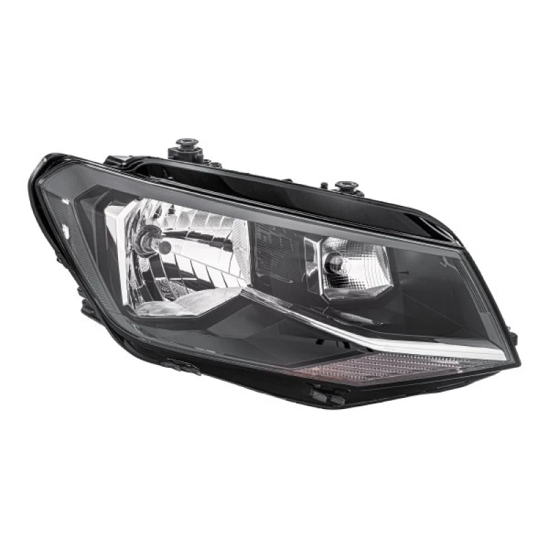 Image of HELLA 1ED 012 286-021 Headlights H21W, Right, with bulbs, Halogen Headlight (259)