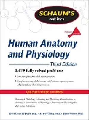 Image of schaums outline of human anatomy and physiology third edition