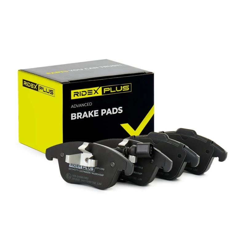 Image of RIDEX PLUS Brake pad set RIDEX PLUS 402B0436P