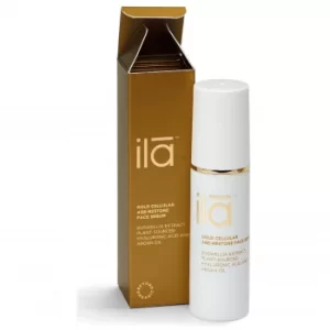 image of Ila-Spa Gold Cellular Age-Restore Face Serum 30ml