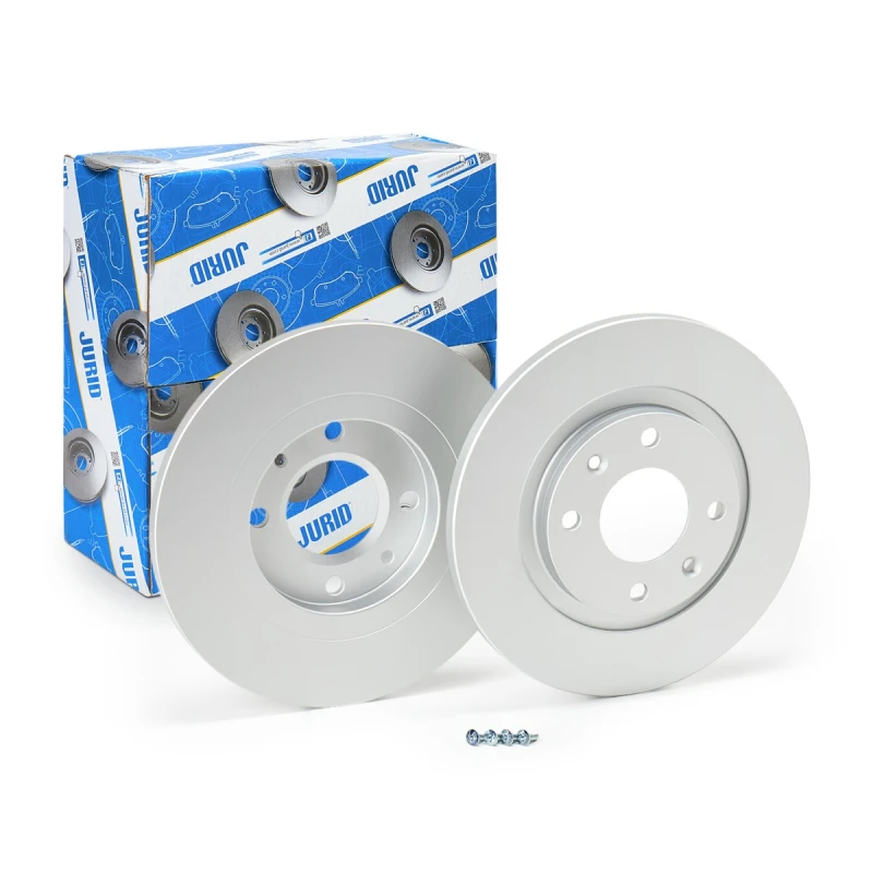 Image of JURID 562044JC Brake disc COAT+ solid, with bolts/screws Brake Disc (82)