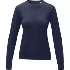 Elevate Womens/Ladies Zenon Pullover (4XL) (Navy)