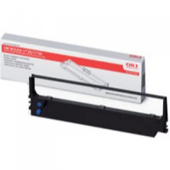 image of OKI High Quality Ribbon Cartridge Black for ML5720-ML5790 Dot Matrix Printers