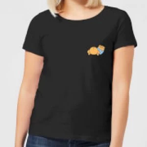 Image of Disney Winnie The Pooh Backside Womens T-Shirt - Black