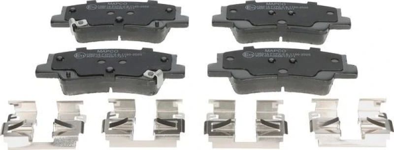 Image of Brake pad set MAPCO 106015