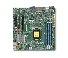 image of Supermicro X11SSH-LN4F Intel C236 micro ATX