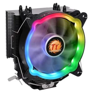 image of Thermaltake UX200 Universal Socket 120mm PWM 1500RPM Addressable RGB LED Fan CPU Cooler