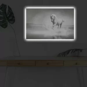 Image of 4570DHDACT-100 Multicolor Decorative LED Lighted Canvas Painting