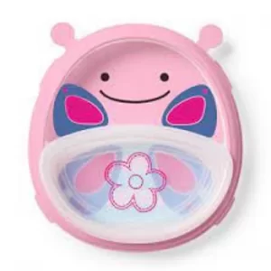 image of Skip Hop Butterfly Smart Serve Plate & Bowl