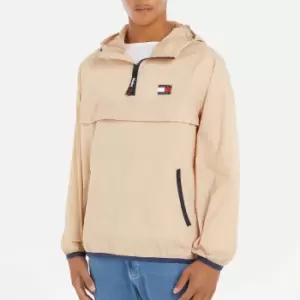 Image of Tommy Jeans Packable Tech Chicago Nylon Popover - M