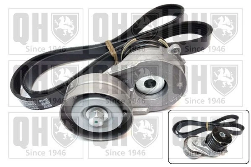 Image of QUINTON HAZELL V-Ribbed Belt Set QUINTON HAZELL QDK144
