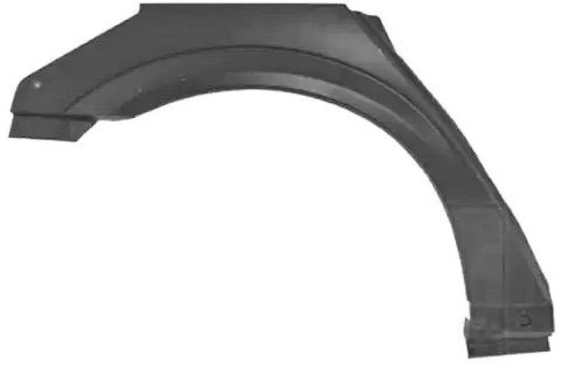 Image of VAN WEZEL 3768148 Arch Trims Right Rear Sidewall (901)