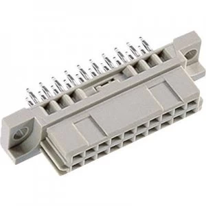 Image of Edge connector receptacle 102 80065 Total number of pins 20 No. of row