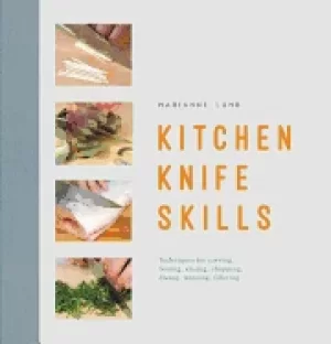 Image of kitchen knife skills techniques for carving boning slicing chopping dicing