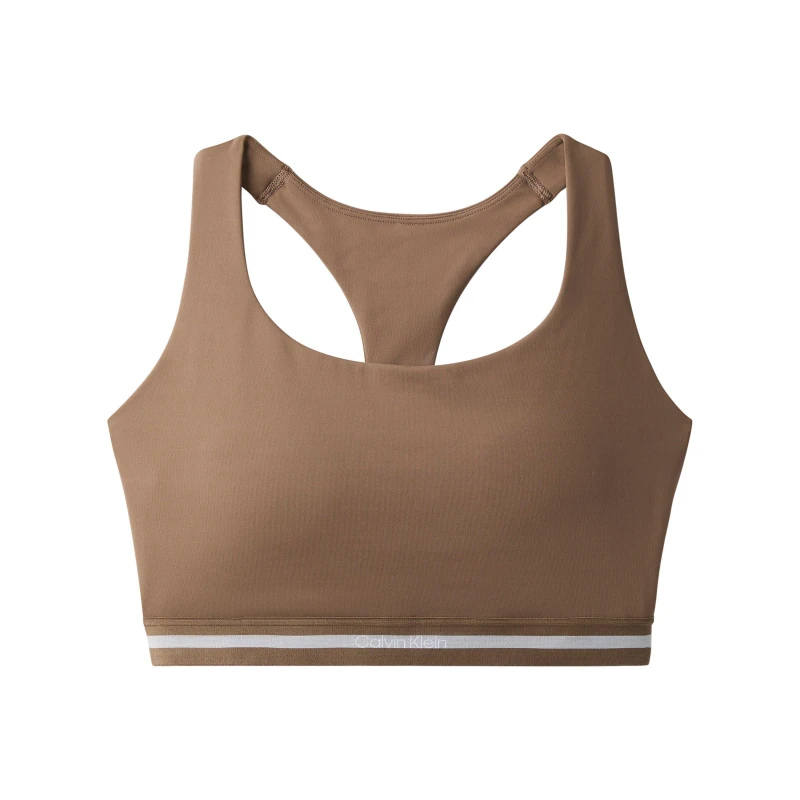 Image of Calvin Klein CKP Icon MD Sprt Bra Ld62 Shitake female 8 (XS)