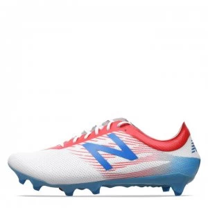 image of New Balance Furon 2.0 Pro FG Football Boots - White/Red/Blue